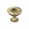 Amerock Edona 1-1/4 inch 32mm Diameter Golden Champagne Cabinet Knob BP53005BBZ